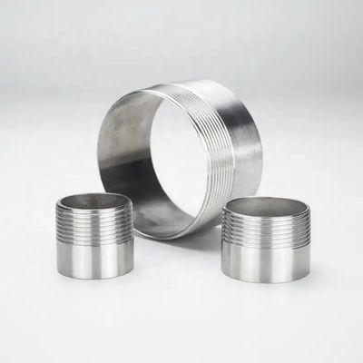 SS316 Barril masculino pezón NPT BSPP BSPT G roscado 1/4''-4.0'