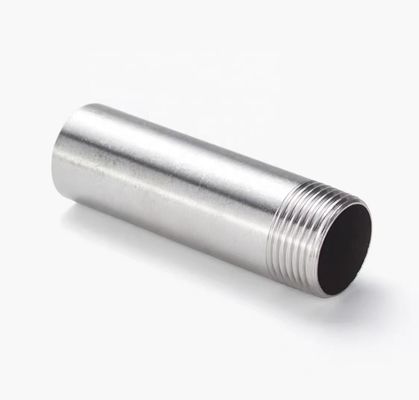 Conector de acoplamiento de pezones de acero inoxidable 304 para agua, aceite, aire y plata