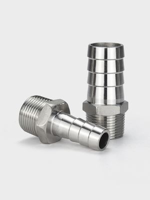 201 304 Hielo de fundición de acero inoxidable hexadecimal para el ajuste de juntas de tuberías de cuero