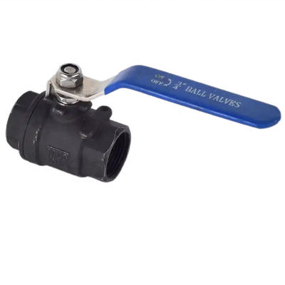 SS304 316 316L 1000WOG WCB válvula de bolas de alta presión con cabeza cilíndrica Q11F-16
