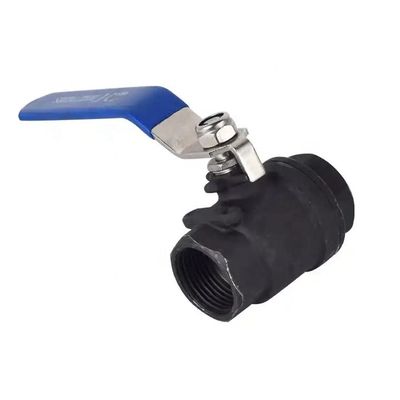 SS304 316 316L 1000WOG WCB válvula de bolas de alta presión con cabeza cilíndrica Q11F-16
